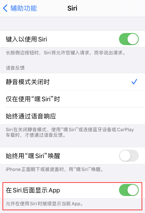 为什么升级 iOS 14 之后，Siri 仍然是全屏显示？