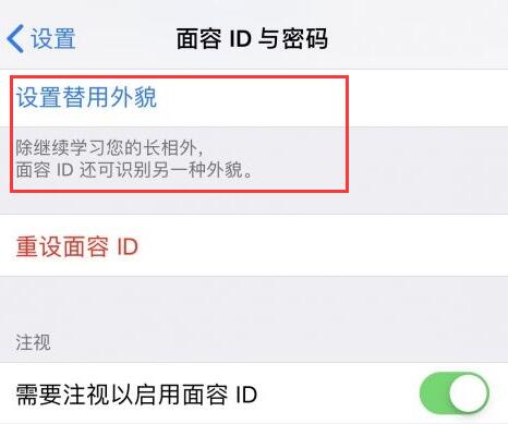 iPhone 如何设置替用外貌，不显示“替用外貌”选项怎么解决？