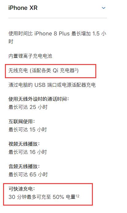 iPhone XR怎么样？支持快充吗？