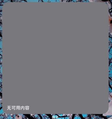 iOS14照片小组件出现无可用内容该怎么解决?提示无可用内容解决办法截图