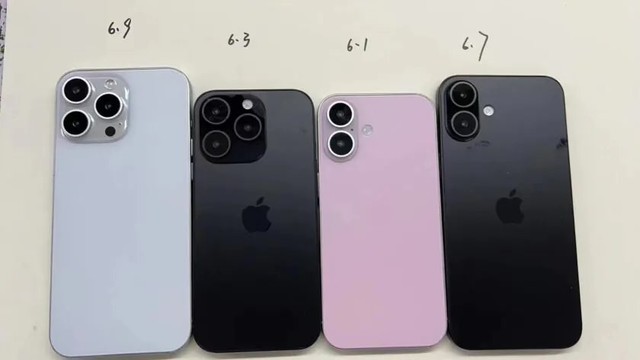 苹果 iPhone 16 系列手机模型机曝光：全新设计的相机模组太吸睛了