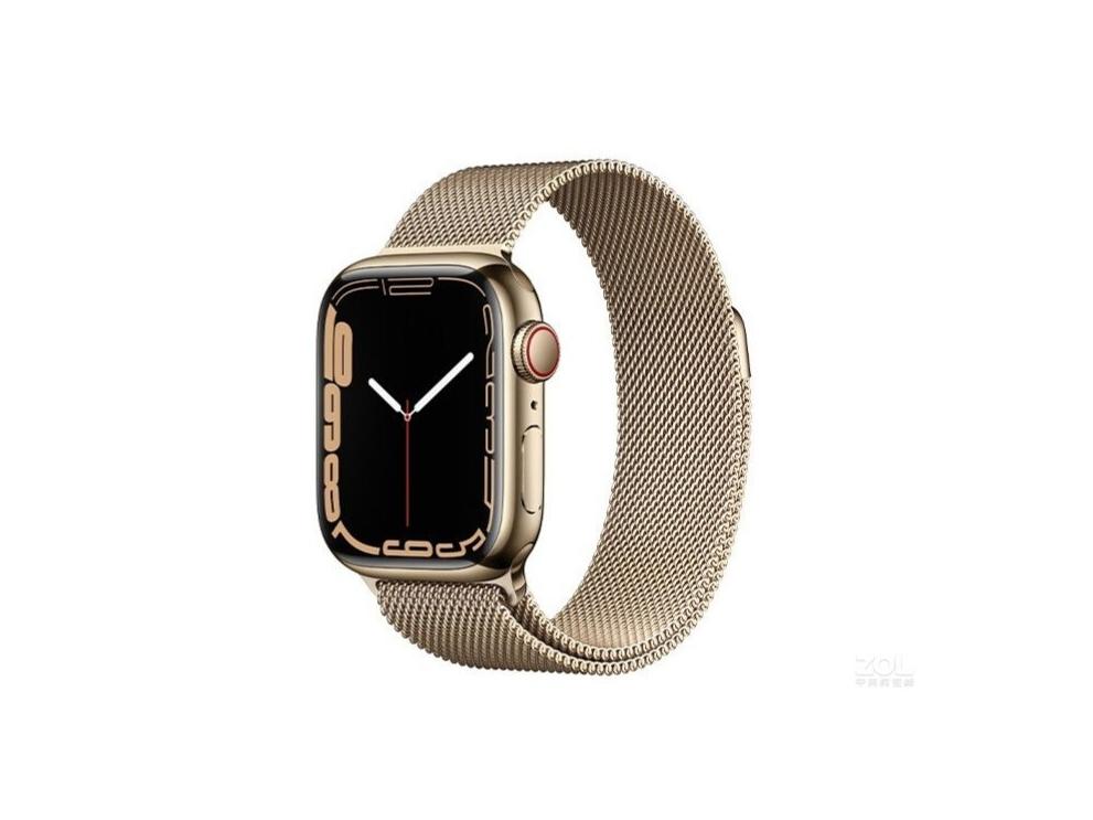 Apple Watch Series 7 41mm（蜂窝版/不锈钢表壳/米兰尼斯表带）