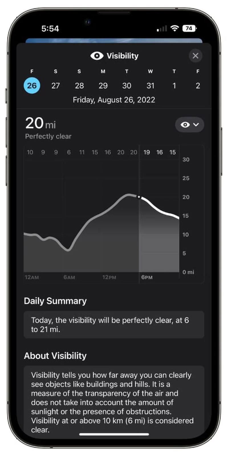 iOS 16的天气应用有哪些新功能？