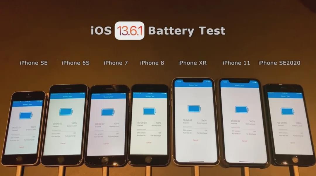 iOS 13.6.1 续航测试，相比老版本略有下滑