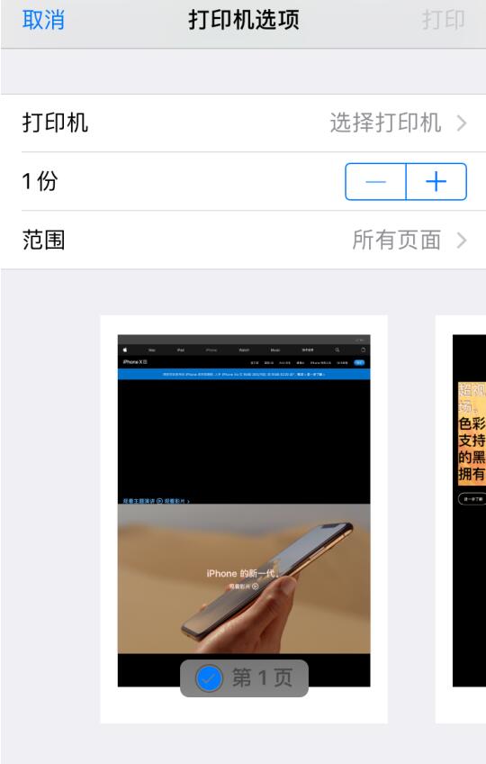 iPhone 小技巧：不借助第三方插件将网页转存为 PDF 文件