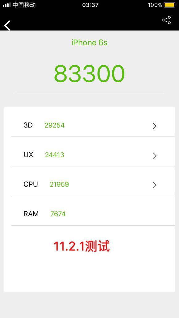 iPhone 6s要升级iOS 11.2吗？跑分看完你就知道了