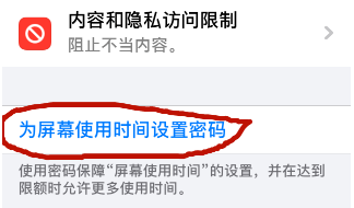 iPhone12怎么设置屏幕使用时间的密码 iPhone12启用为屏幕使用时间密码方法截图