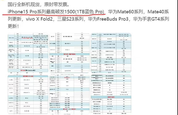 iPhone 15 Pro 蓝色价格暴跌 1500