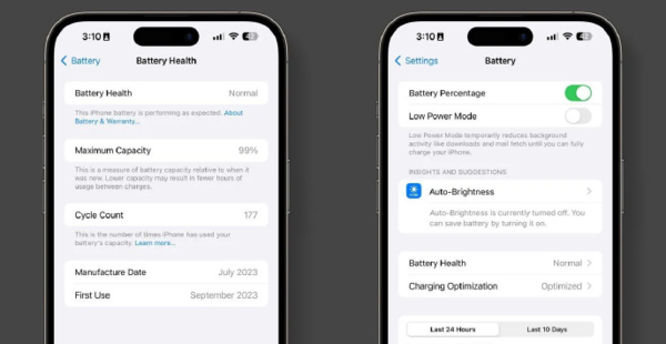iPhone续航缩水引发网友热议，苹果回应称电池健康没变化