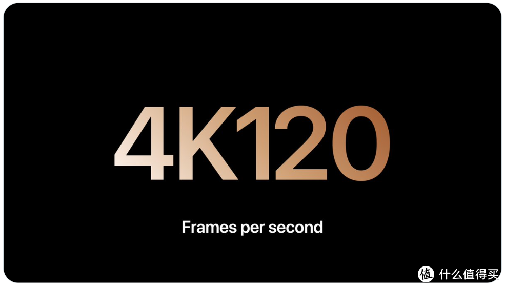 iPhone 16 Pro 可拍摄 4K 120fps 视频