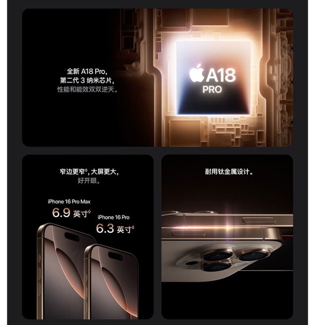 苹果iPhone 16 Pro 128G版成都促销7599元 