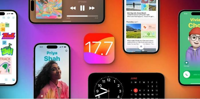 iOS 17.7.2版本测试体验