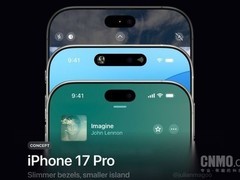 灵动岛更小！苹果iPhone 17系列正面设计图流出